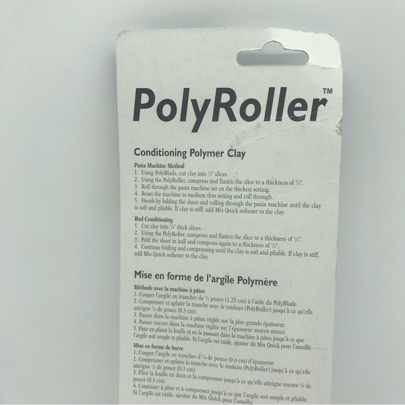 Amaco Non-Stick Portable Poly Roller Clay Sculpting Tool Crafting Craft Clear - Picture 7 of 9